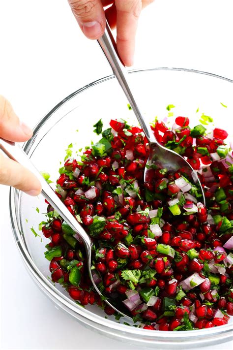 20 Minute Pan Seared Fish With Pomegranate Salsa Gimme Some Oven