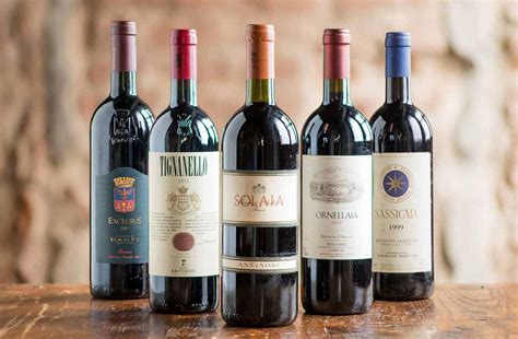 I Supertuscan I Grandi Vini Della Toscana Non Docg