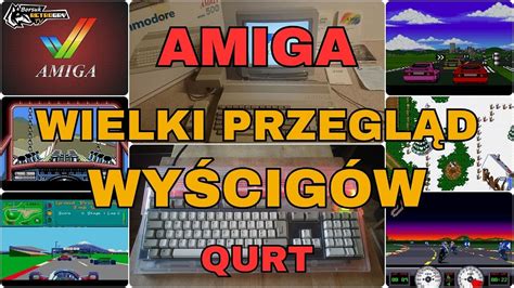 Borsuk Retro Gry TV AMIGA Wielki Chronologiczny Przegląd Wyścigów