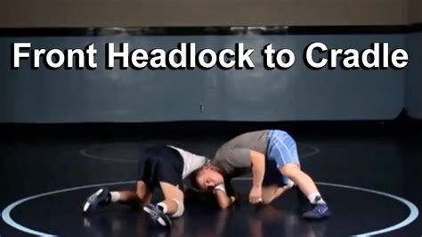 Front Headlock To Head In The Hole Cradle Cary Kolat Wrestling Moves