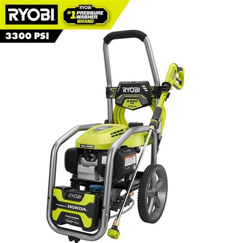 RYOBI 3100 PSI GPM Honda Gas Pressure Washer And 15 Surface Cleaner