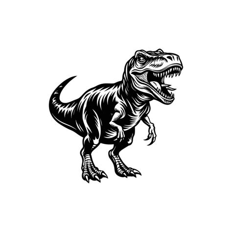 Tirano Saurio Rex Icono Dise O Vector En Vecteezy