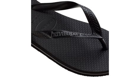 Havaianas Logo Filete Sandals Black Black Steel Grey