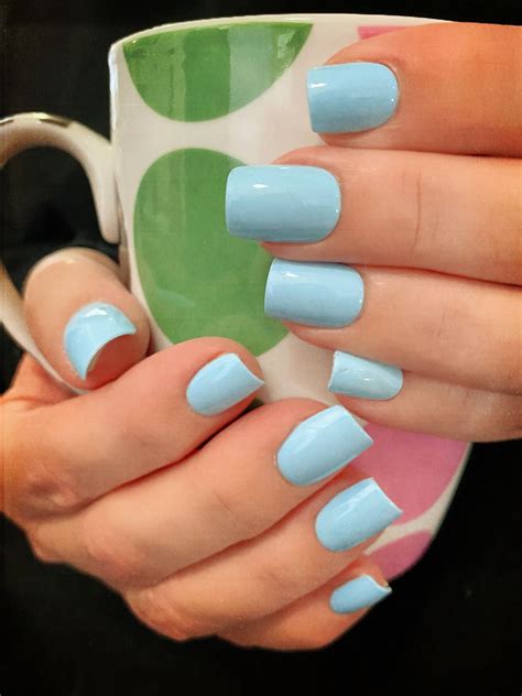 Sky Blue Nail Polish Nail Lacquer 10 Free Polish Sky High Etsy