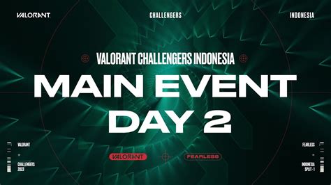 2023 VALORANT Challengers Indonesia Split 1 Main Event Hari Ke 2