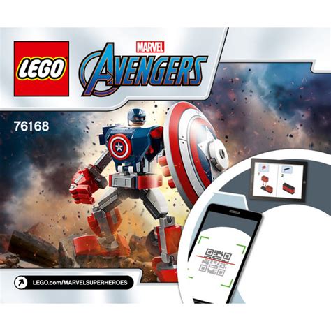 Lego Captain America Mech Armor 76168 Instructions Brick Owl Lego Marché