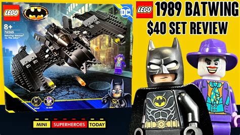 Review Lego Batman Batwing Batman Vs The Joker Set Youtube