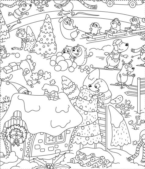 Coloriage Geant Noel A Imprimer Gratuit Serviratuse