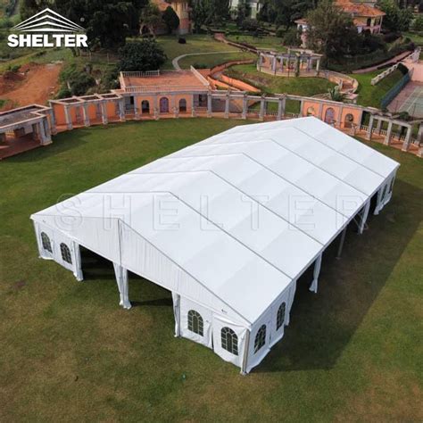 300 500 People Capacity White Roof Wedding Party Marquee Church Tents