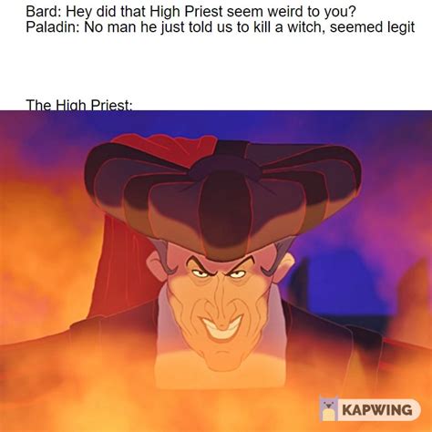 Nobody Expects Judge Claude Frollo Rdndmemes