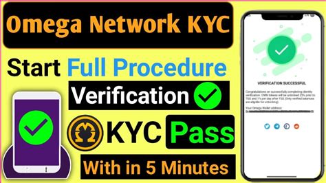 Omega Network KYC Start Omega Network KYC Full Procedure Omega