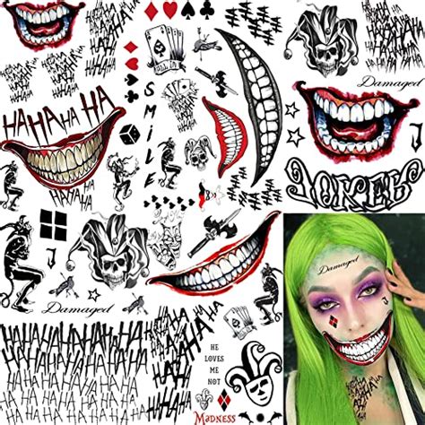 Suicide Squad Joker Fake Tattoos: I Tested 10 Different Brands and Found the Best Ones