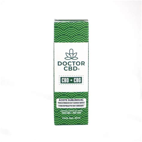 Aceite Sublingual Doctor Cbd Cbd Y Cbg Paradise Shop