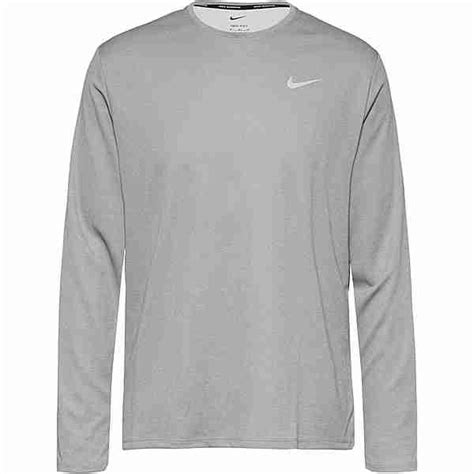 Nike Miler Funktionsshirt Herren Particle Grey Grey Fog Reflective Silv