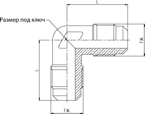 Штуцера угловые