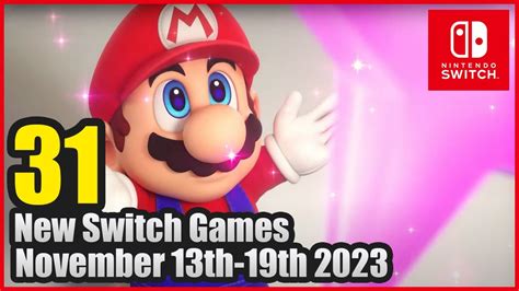 Upcoming Nintendo Switch Games Week Of November 13th 19th 2023 Youtube