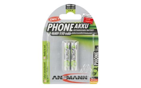 Ansmann Akku Aaa Nimh 550 Mah 1 2v 2er Kaufen Audisana Ch