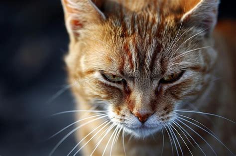 Peeved Angry Cat. Generate Ai Stock Photo - Image of growl, face: 317323302