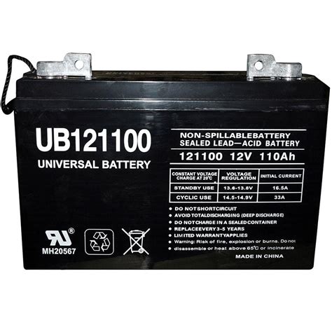 Reviews For UPG 12 Volt 110 Ah FL1 Terminal Sealed Lead Acid SLA AGM