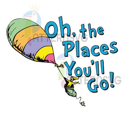 The Dr Seuss Book Cover For Oh The Places Youll Go