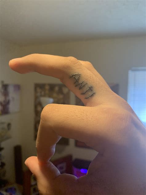 The “anti” tattoo is starting to scab up 👌 : r/JuiceWRLD