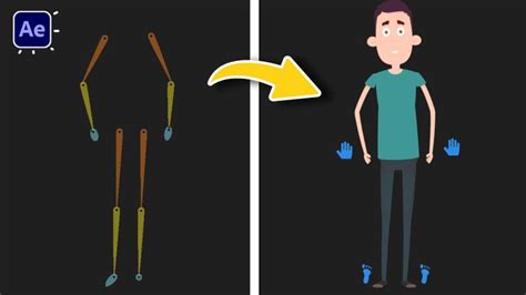 Duik Angela Character Full Body Rigging Animation In After Effects