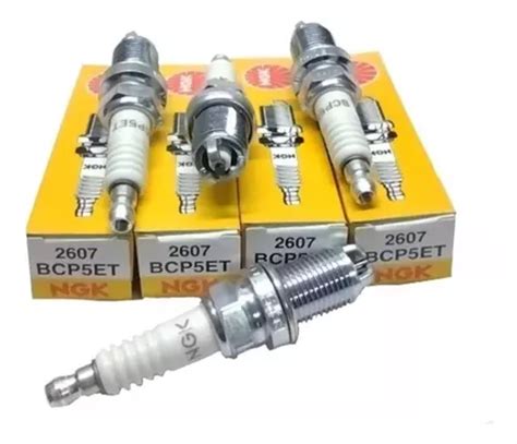 Kit 4 Bujias Ngk 3 Electrodos Vw Golf Jetta A3 2 0 1993 1998 Envío gratis