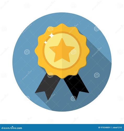 Icono De La Medalla Del Premio Ilustraci N Del Vector Ilustraci N De