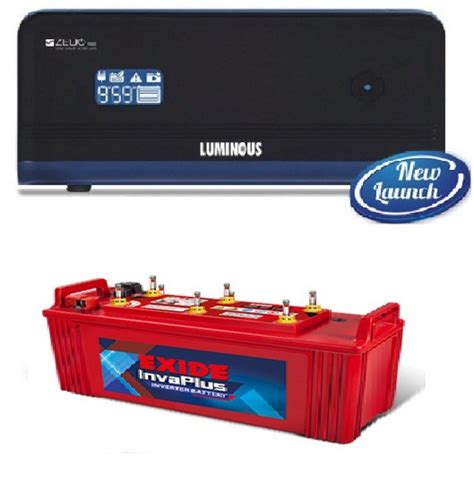 Buy Luminous Zelio Va Pure Sine Wave Inverter Exide Invaplus