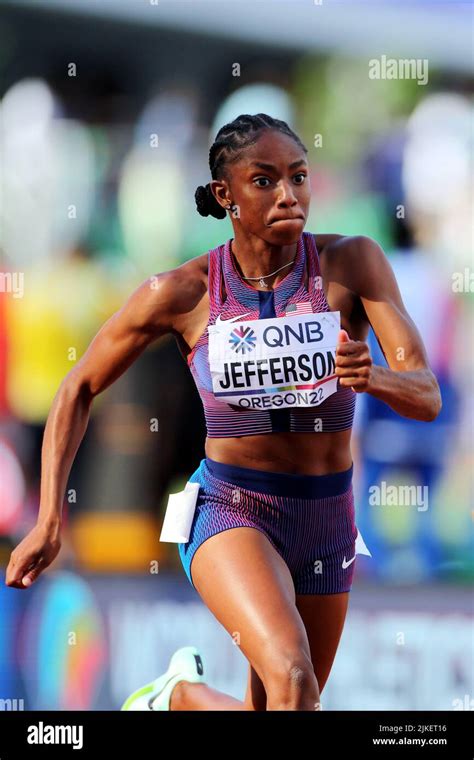 Hayward Field Eugene Oregon Usa 16th July 2022 Melissa Jefferson