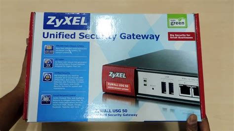 Sys2ucom แกะกล่อง Zyxel Zywall Usg 50 Dual Gigabit Wan Vpn Load