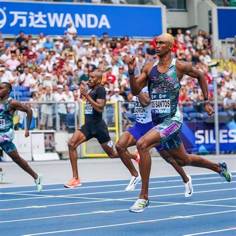 Alison dos Santos é prata nos 400m barreiras na Diamond League