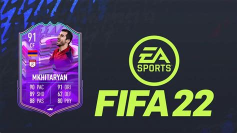 Fifa 22 Ultimate Team Birthday Mkhitaryan Card In Fut 22