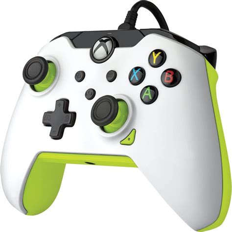 PDP Manette filaire Blanc électriquePour Xbox Series X S Xbox One et