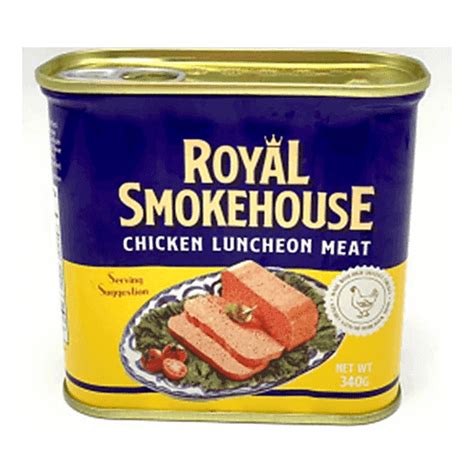 Royal Smoke House Chicken Luncheon Meat G Canned Goods Walter Mart