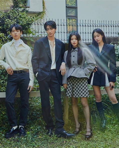 Byeon Woo Seok Kim Yoo Jung Park Jung Woo And Roh Yoon Seo For Elle