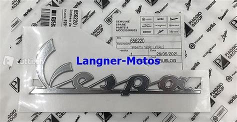 Schriftzug Piaggio Vespa Seitenhaube Links Vespa Gt Gts Lx Im Kanton