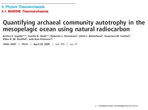 PPT - 1. Diversity and Phylogeny of Archaea 2. Phylum Euryarchaeota 3 ...