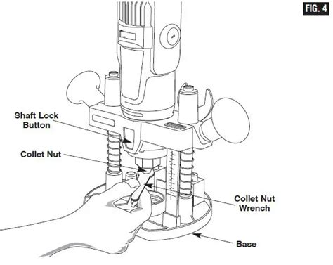 Dremel 335 Rotary Tool Plunge Router Attachment Instruction Manual