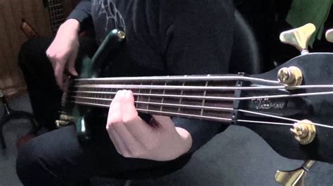 Meshuggah Combustion On Bass Guitar Youtube