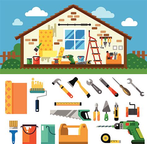 Royalty Free Home Improvement Clip Art Vector Images And Illustrations