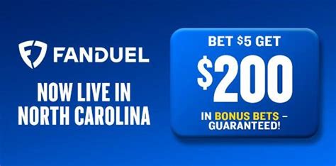 FanDuel North Carolina Promo Code Offer: Bet $5 and Get $200 in Bonus ...