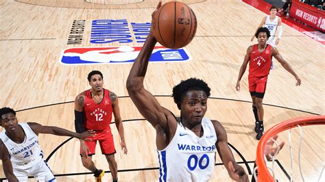 Las Vegas Summer League: Jonathan Kuminga, Warriors hold off Raptors ...