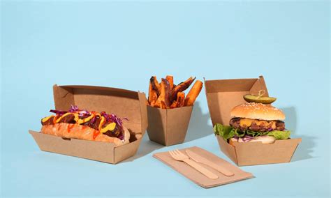 Compostable Food Boxes Trays Available Now Takeaway Packaging