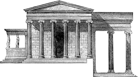 Erechtheum with the Pandrosium | ClipArt ETC