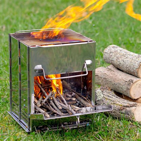 Collapsible Portable Wood Stove