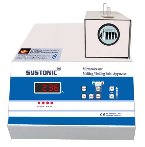 Microprocessor Melting Point Apparatus S Systonic Lab And