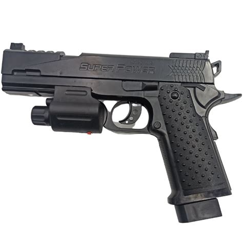 Pistolet Zabawkowy Na Kulki Glock Czarny 22cm Sklep DamiZabawki Pl