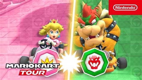 Mario Kart Tour Peach VS Bowser Tour Part 1 YouTube