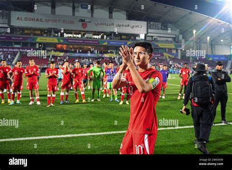 Doha Katar Januar Hongkong China Vs Palestinegruppe B Afc